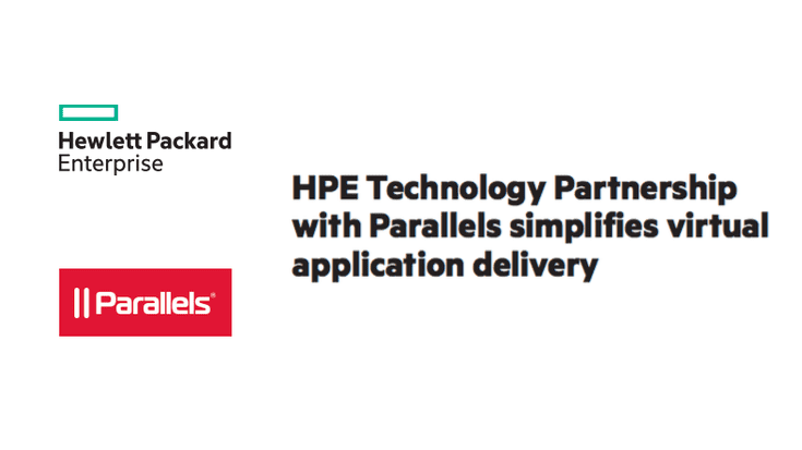 Parallels Partners with HPE Technology, Lowering TCO