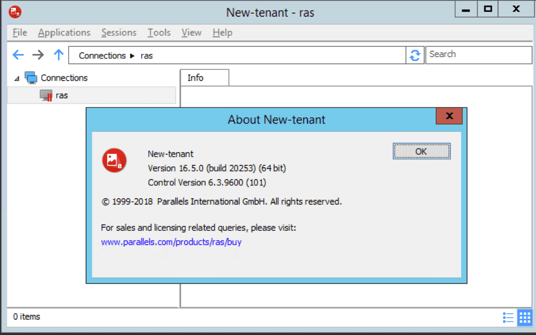 parallels client timeout parallels client timeout
