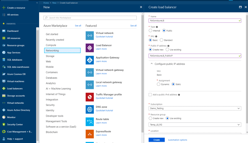 Load Balancer | Microsoft Azure