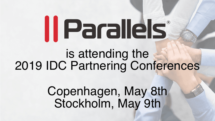 Join the Parallels team at the 2019 IDC Partnering Conferences