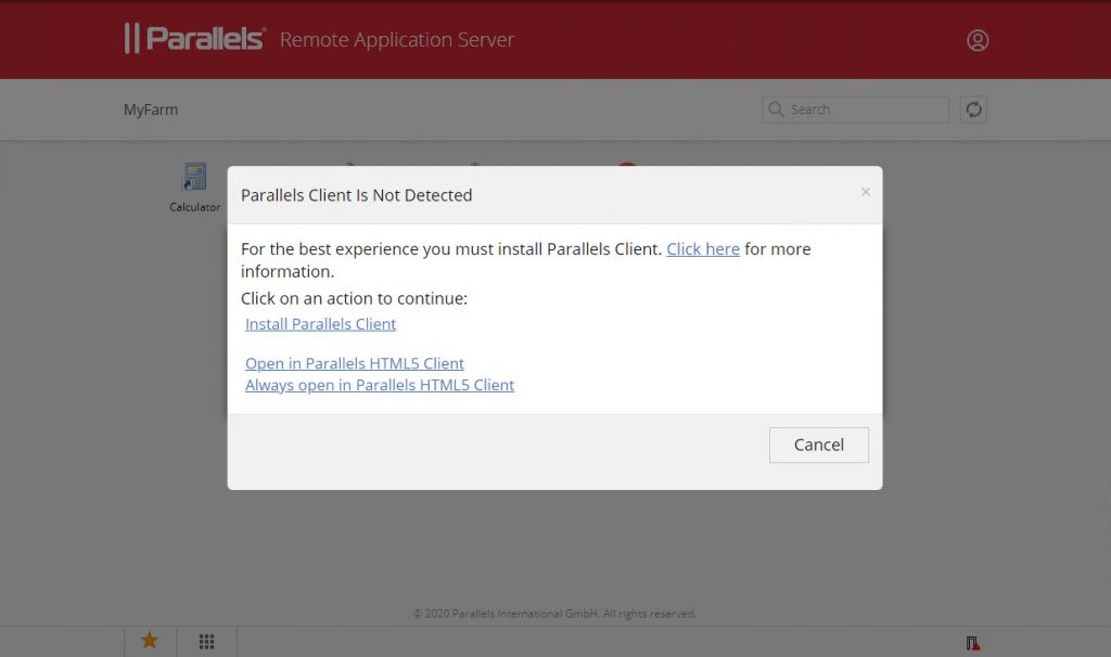 How to set up and use the Parallels HTML5 client 