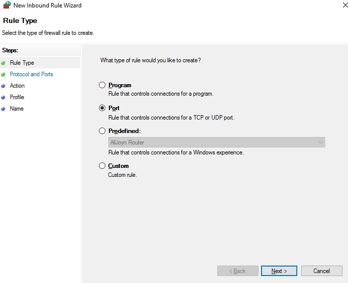 How to configure RDP TCP Port and UDP Port requirements