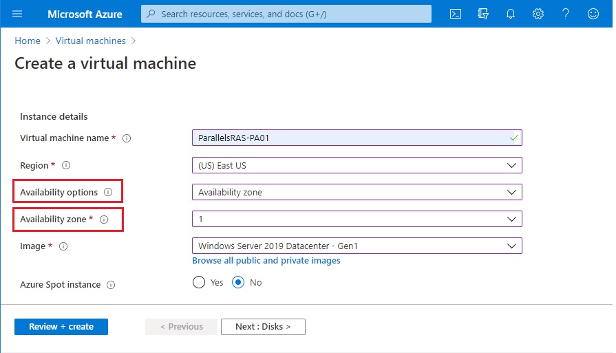 Figure 1 - Azure Availability Zones