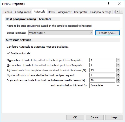 Figure 6 - Manage an Azure Windows Virtual Desktop Host Pool with Parallels RAS 