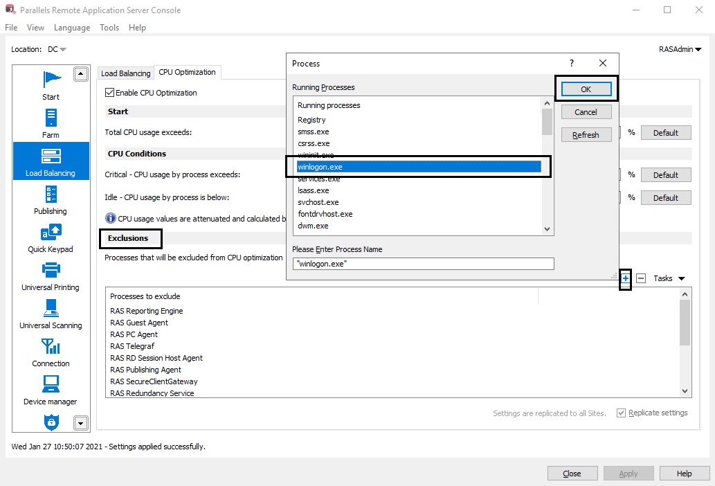 Figure 3 - RDP Load Balancing: Provide a Smooth Remote-Access User Experience 