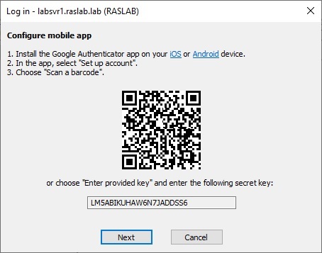 Google Authenticator 