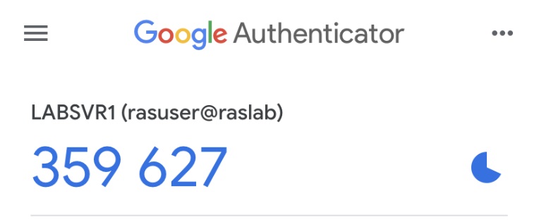 Google Authenticator