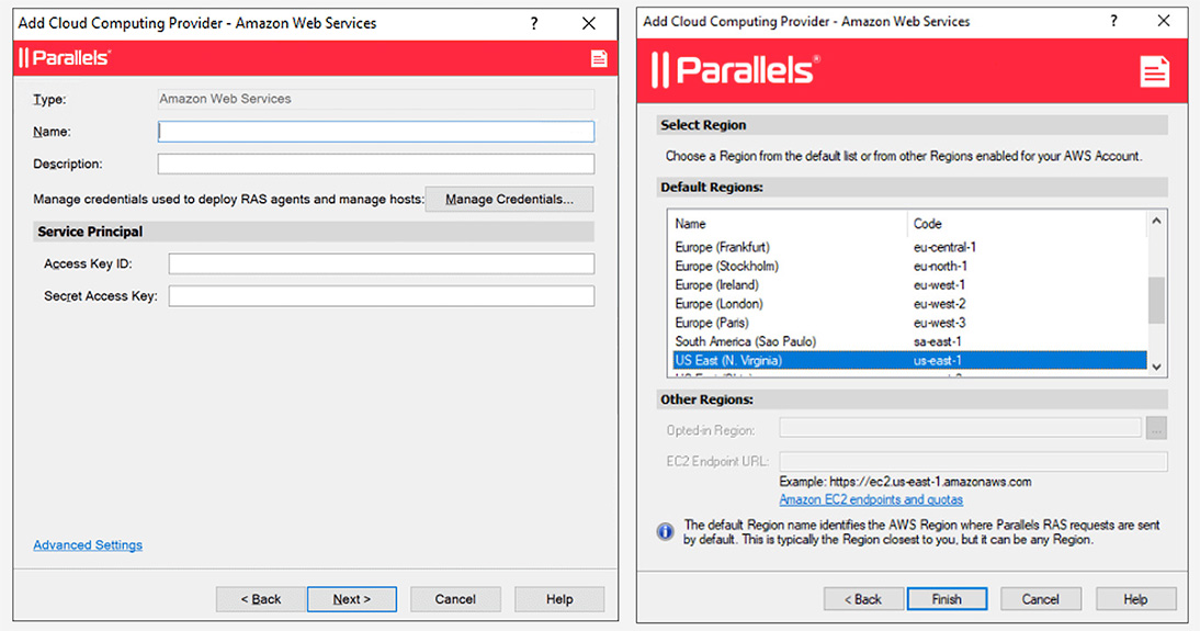 Parallels and Amazon EC2