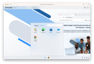 Parallels Client user portal