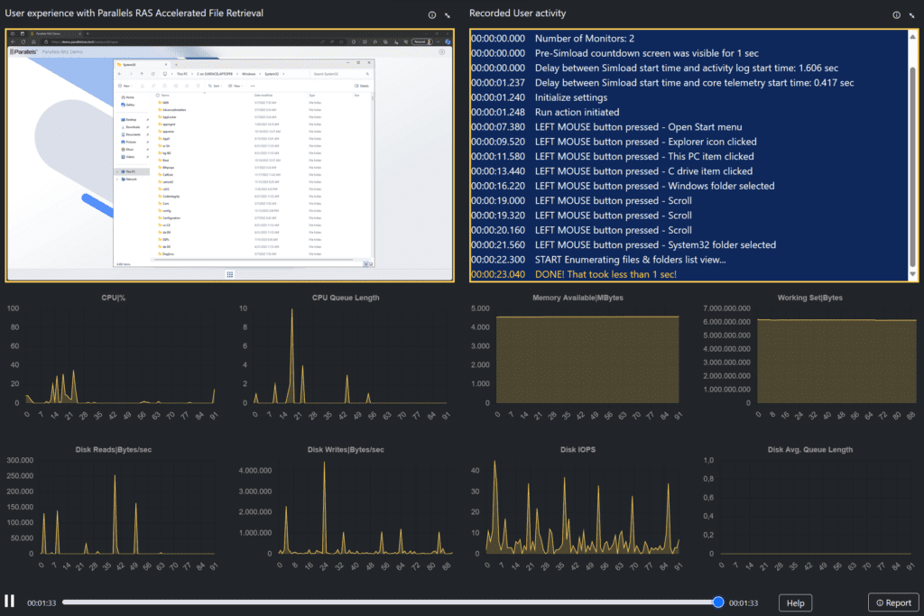 Accelerated file retrieval