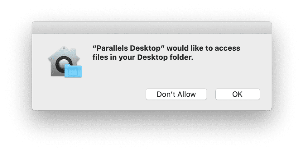 parallels desktop 权限