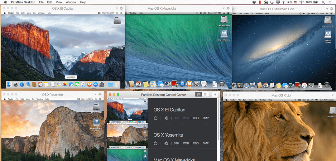 Mac-Entwickler? Teste mehrere Mac-Betriebssysteme in Parallels Desktop Pro