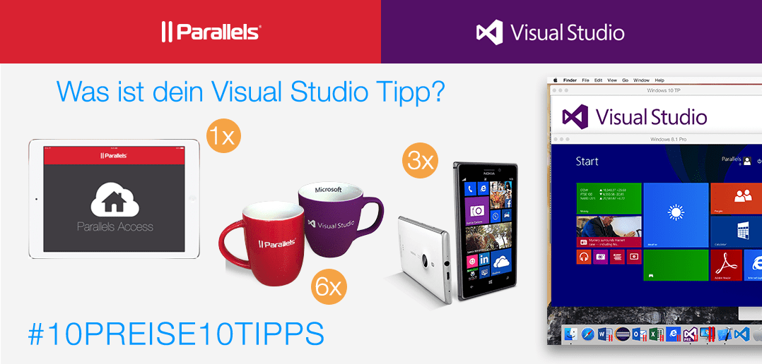 10 Preise für 10 Visual Studio Tipps