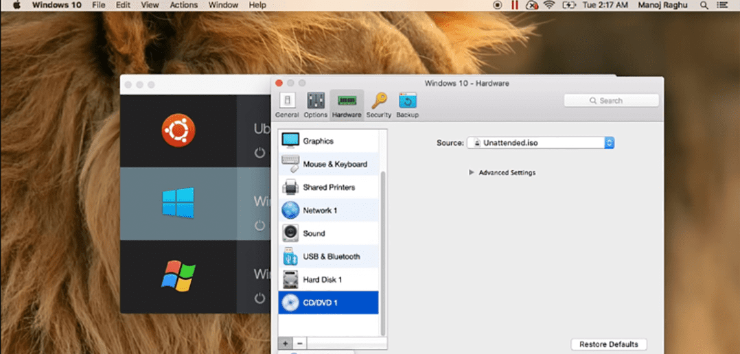 Windows auf Mac: Auf Dateien einer alten VM zugreifen