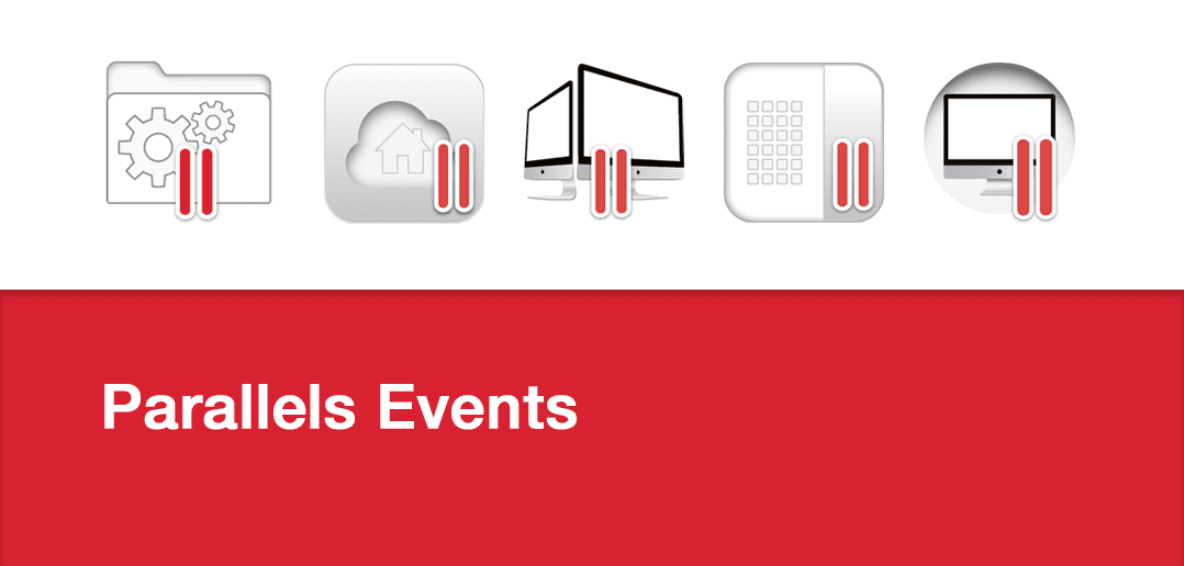 Parallels auf diesen IT-Events