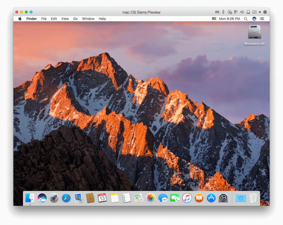 MacOS Sierra