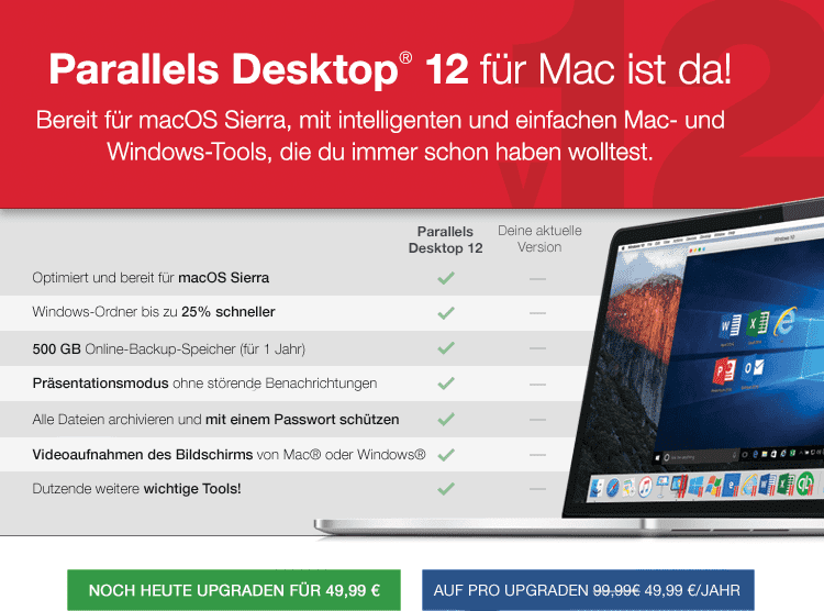 Parallels Desktop 12