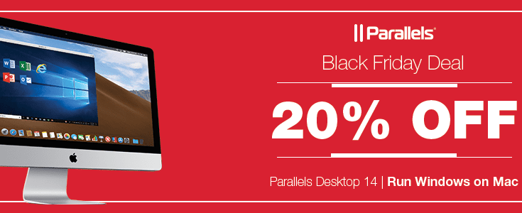 Parallels 2018 Black Friday Angebot!