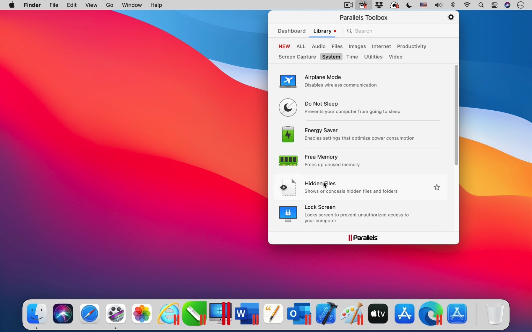 parallels toolbox free memory auto start parallels toolbox free memory auto start