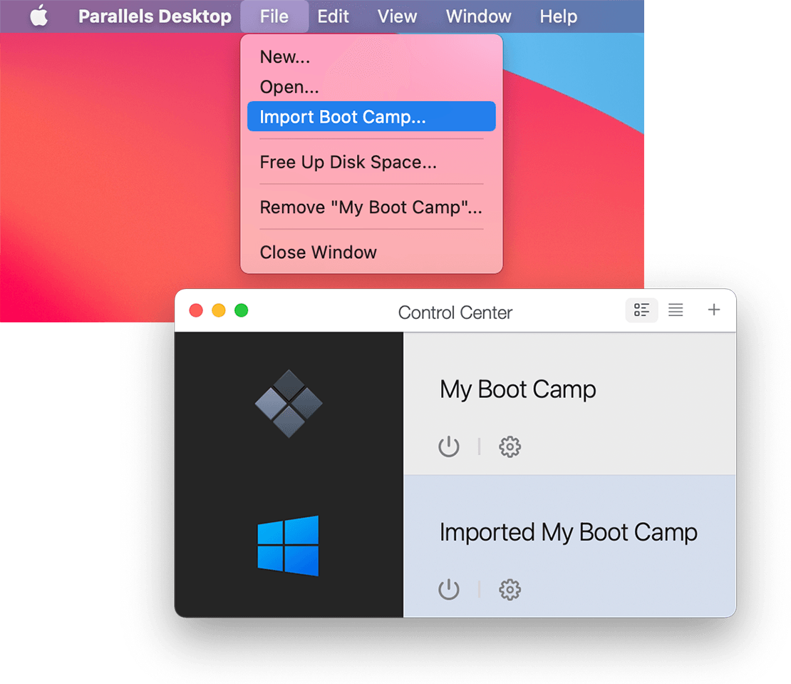 Boot Camp から Parallels Desktop を Mac にインポートするにはどうすればよいですか？ _ Parallels ...