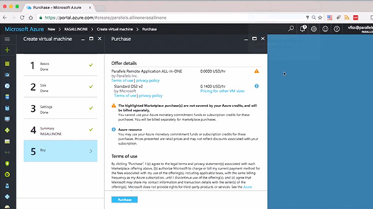 Deploy Parallels RAS on Azure