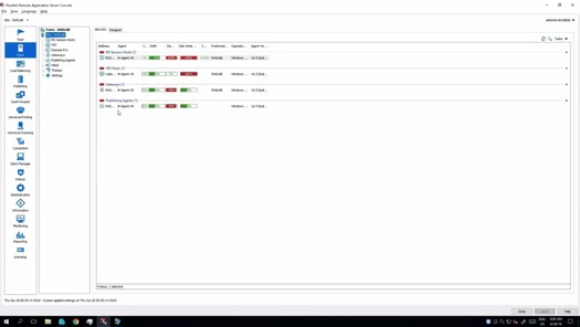 Parallels RAS Updated Administration Site View and Metrics Dashboard