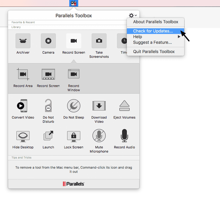 Figure 3_Checking for Toolbox Updates