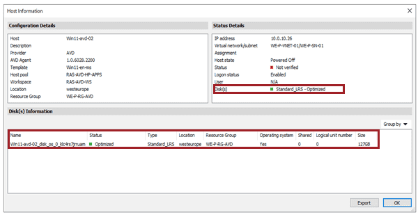 Standard disk activation automated with 19.2 Parallels RAS