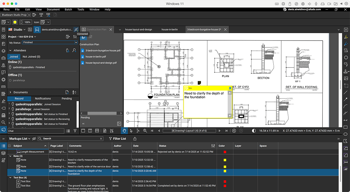 Studio collaboration (real-time collaboration)