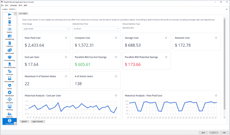 Cloud Cost Insight Dashboard