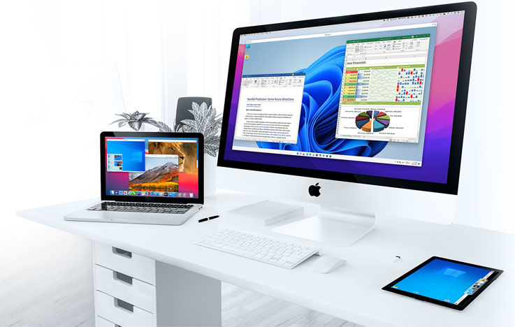 Run Windows on Mac - Parallels Desktop 18 Virtual Machine for Mac