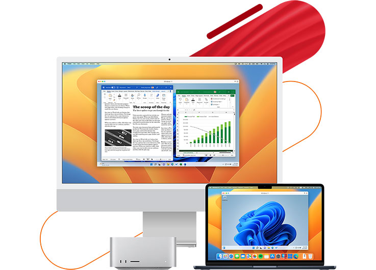 Machen Sie ein Upgrade auf Parallels Desktop
