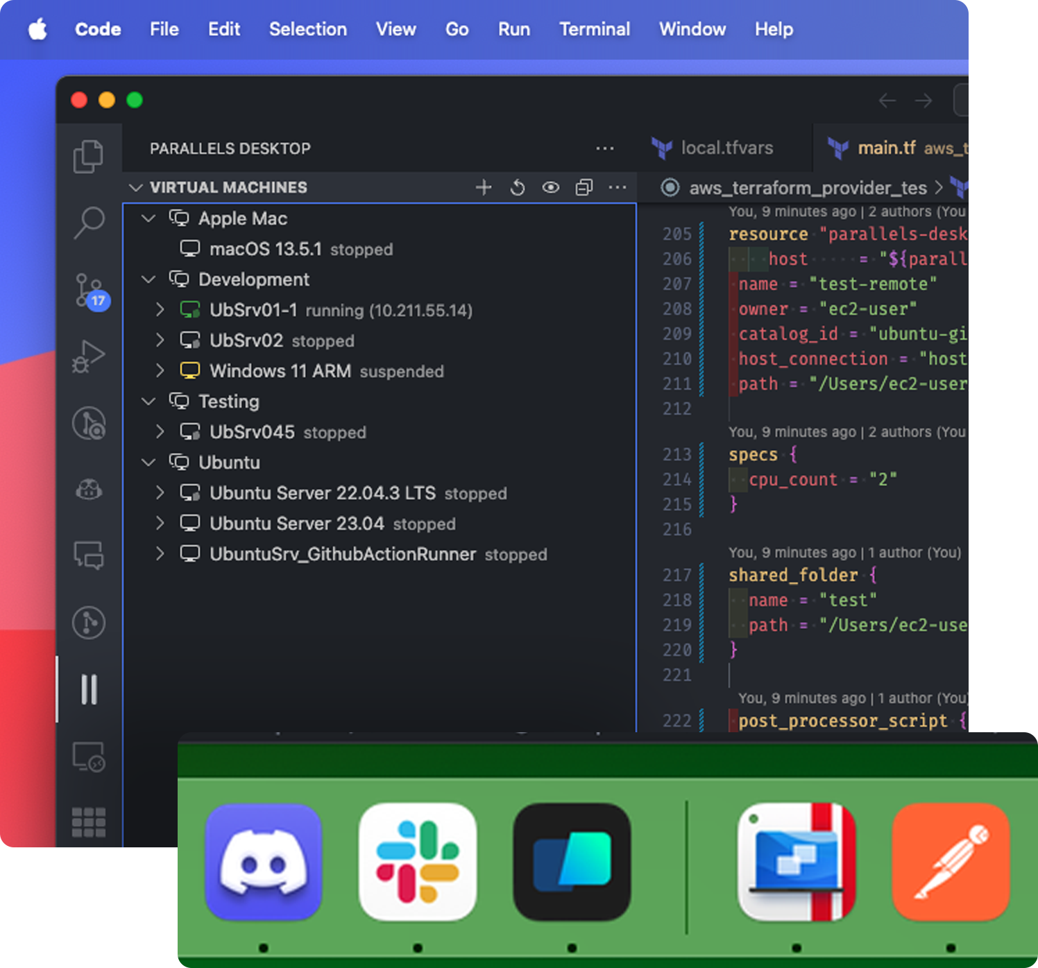 Parallels Desktop hosts numerous open-source projects on GitHub