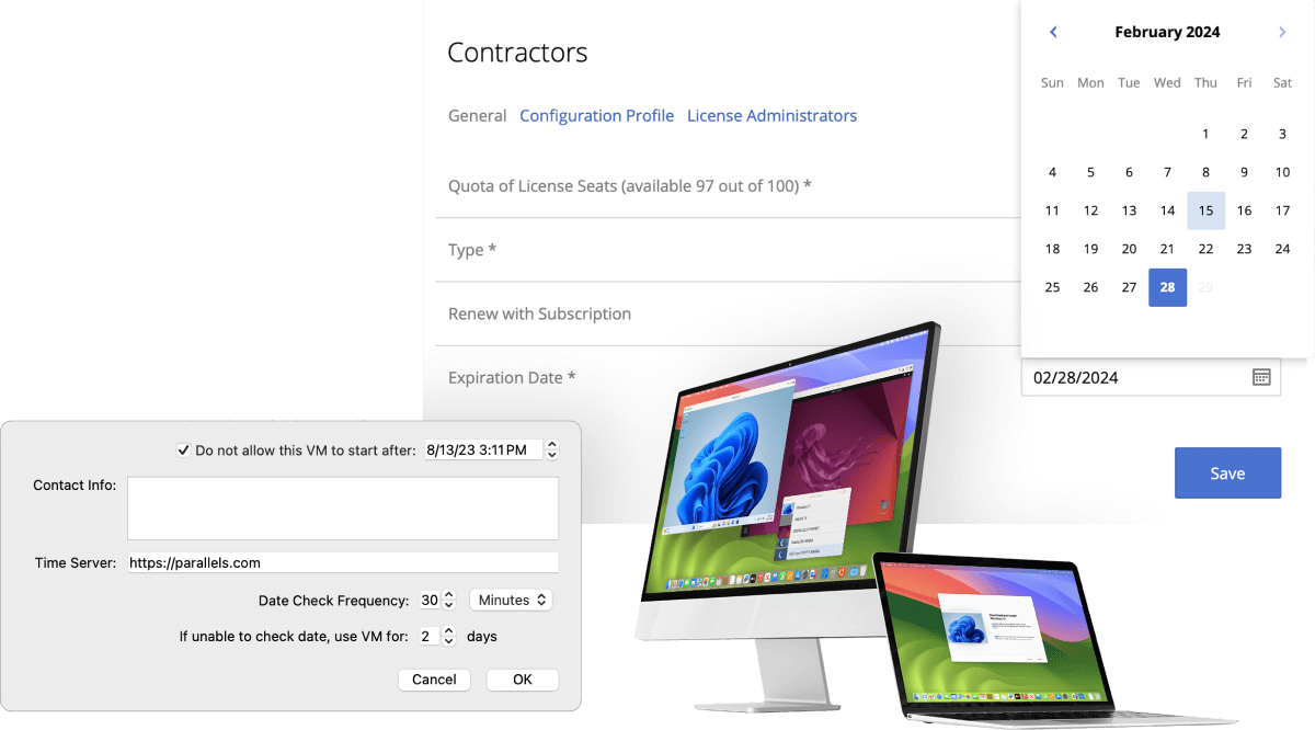 Enable CYOD, BYOD, and contractors