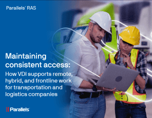 Maintaining consistent access: How VDI supports remote, hybrid, and frontline work for transportation and logistics companies