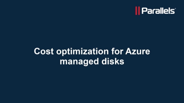 Azure managed disk cost optimization