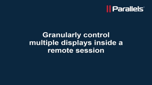 Granular multiple display control