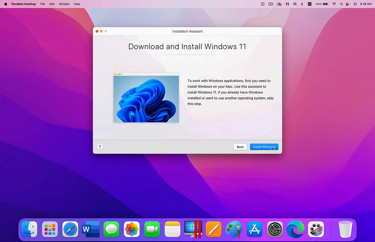 Run Windows on Mac - Parallels Desktop 18 Virtual Machine for Mac